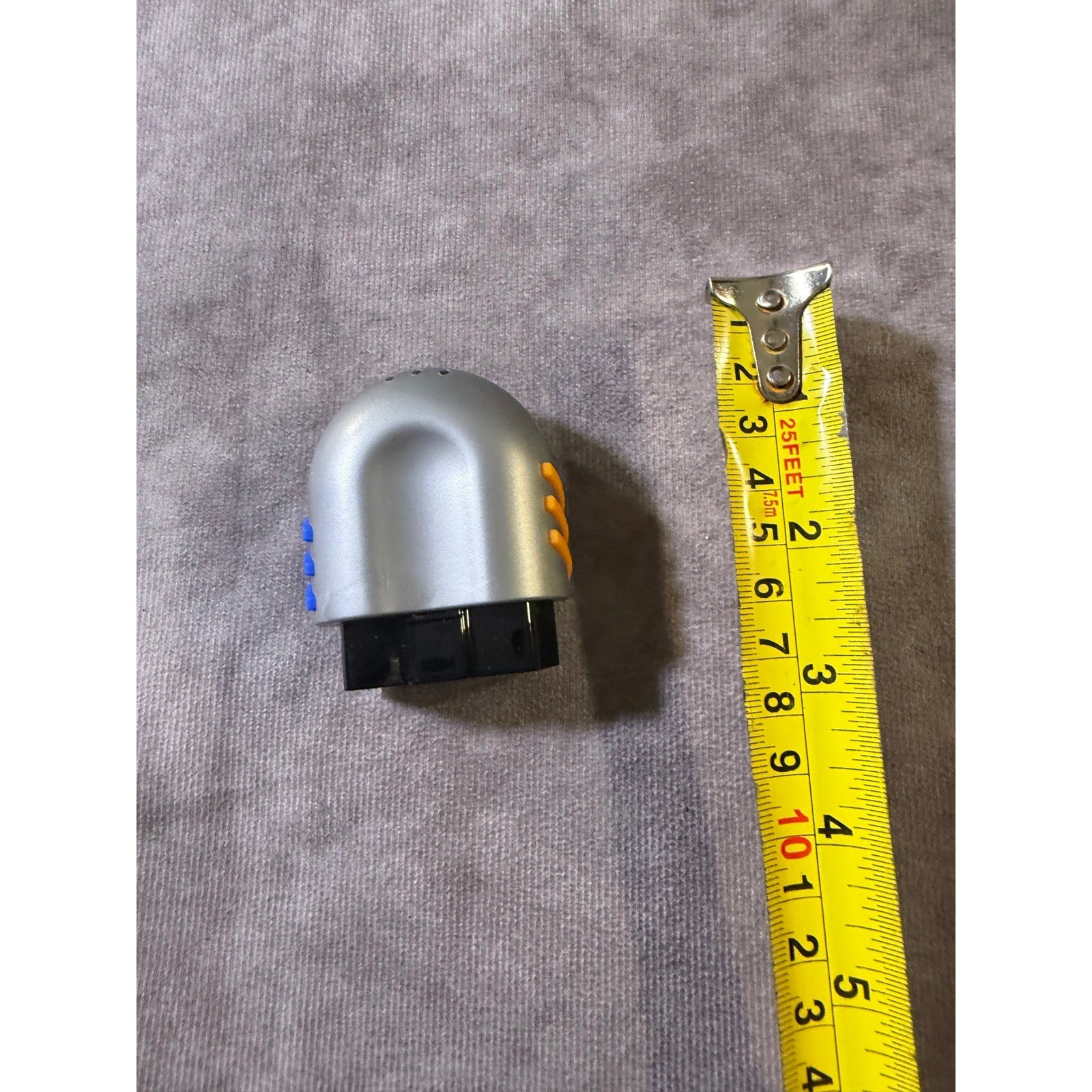 OBDII Bluetooth Diagnostic Scanner Tool Silver Blue Orange FCC ID XMR2020BG95M1