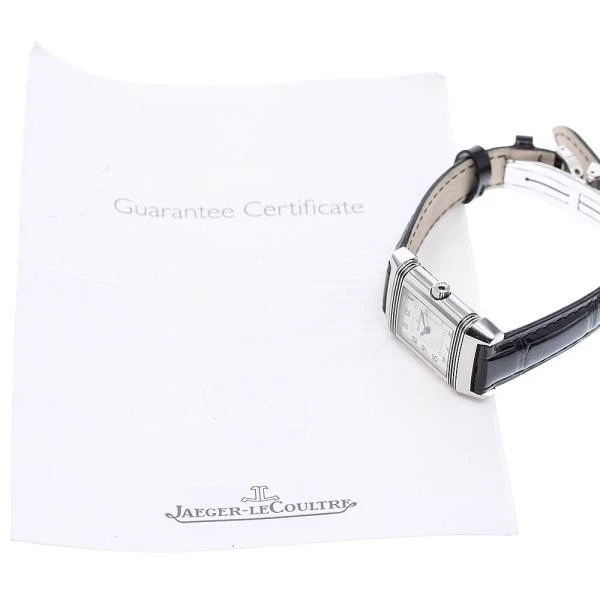 Jaeger LeCoultre — Jaeger-LeCoultre Reverso Duetto 266.8.44/Q2668412 21mm Manual Wind Watch #C12601