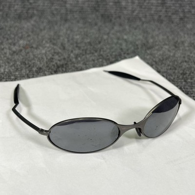 Oakley E-Wire 1.0 Gen 1 Titanium Sunglasses Mirrored Lenses