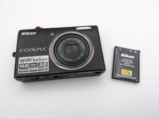 Nikon Coolpix s570 12.0MP Digital Camera And Battery- Tested No charger