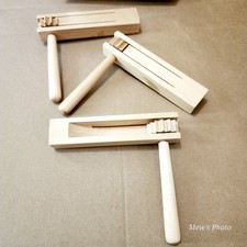 3 Pieces Mexicanas Noise Ratchet Wooden Spinning Ratchet Noise Maker