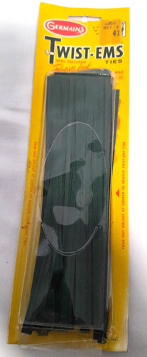 Germain's Twist-Ems Plant Ties DIspenser pak 7" cut lengths OPEN BOX (91)