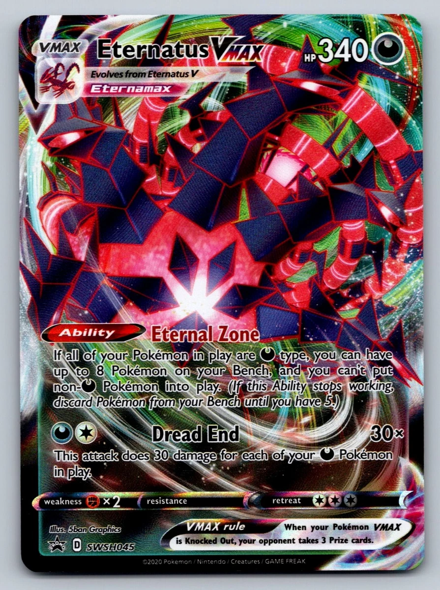 Preços baixos em Cartões TCG Eternatus VMAX Pokémon | eBay