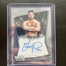 2026 WWE Topps Chrome- Ethan Page Autograph, #NXT-ETH