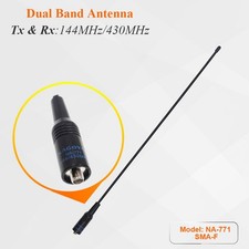 Antenne Walkie VHF/UHF Dual Band 144/430 MHz Pour Pièces BaoFeng Bf-Uv5R 888S
