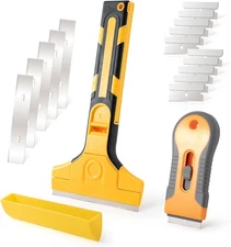Gomake Razor Blade Scraper Tool Wall Paint Window Glass with Extra... 