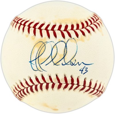 Jeff Nelson Signed Official AL Baseball Yankees Mariners MCS Holo #63682