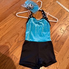 WEISSMAN GIRLS COMPETITION DANCE COSTUME IC 14382 TAP JAZZ BALLET CONTEMPORARY