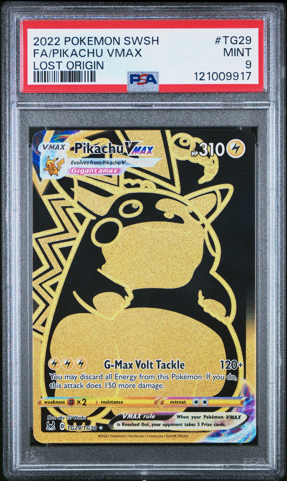 Pikachu VMAX #TG29