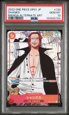 Shanks [Manga Alternate Art] OP01-120 Prices | One Piece Japanese