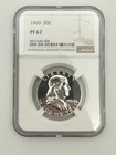 1960 Franklin Half Dollar Proof PF67 NGC Silver 90%