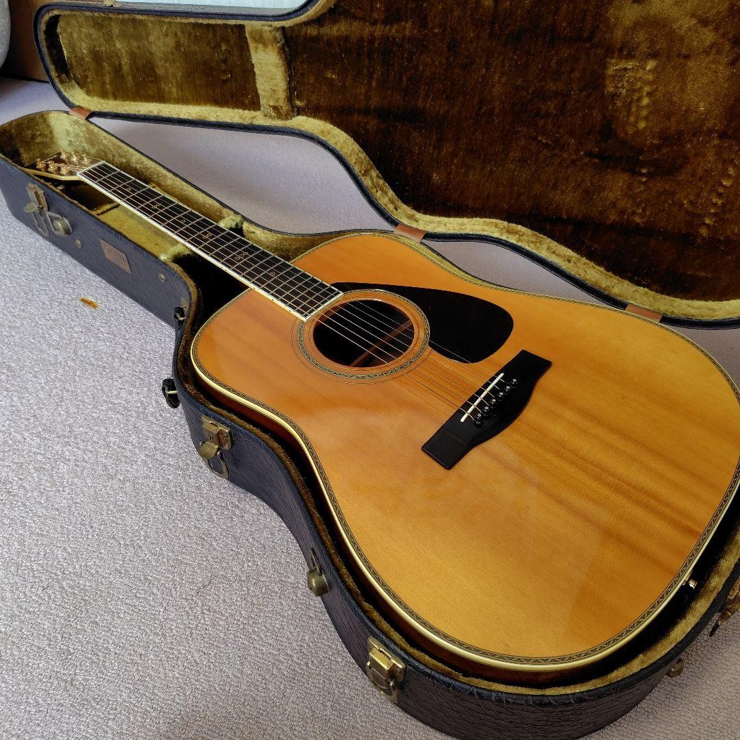 Acoustic Guitar Yamaha L-15 Natural 1977 Made in Japan & Hard Case