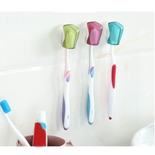 6 Pcs Suction Cup Storage Holder Toothbrush Holders Bathroom for Hanging
