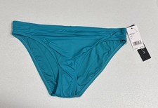 La Blanca Island Goddess Hipster Bottom Bikini Swim Size 10 Turquoise Beach Pool