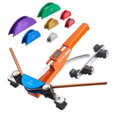VEVOR Kit Piegatubi Pinza Piegatrice Manuale per Tubi 6-22mm Angolo max. 90°