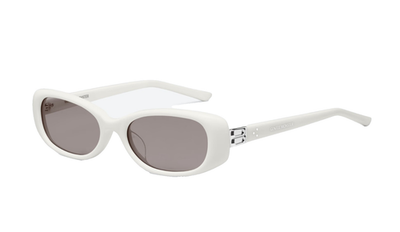 GENTLE MONSTER Dust Musk W2 Square Sunglasses White Frame Mirror