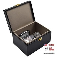 Faraday Box Key Fob Protector, RFID Signal Blocking Box, Faraday Box 5-8 Keys