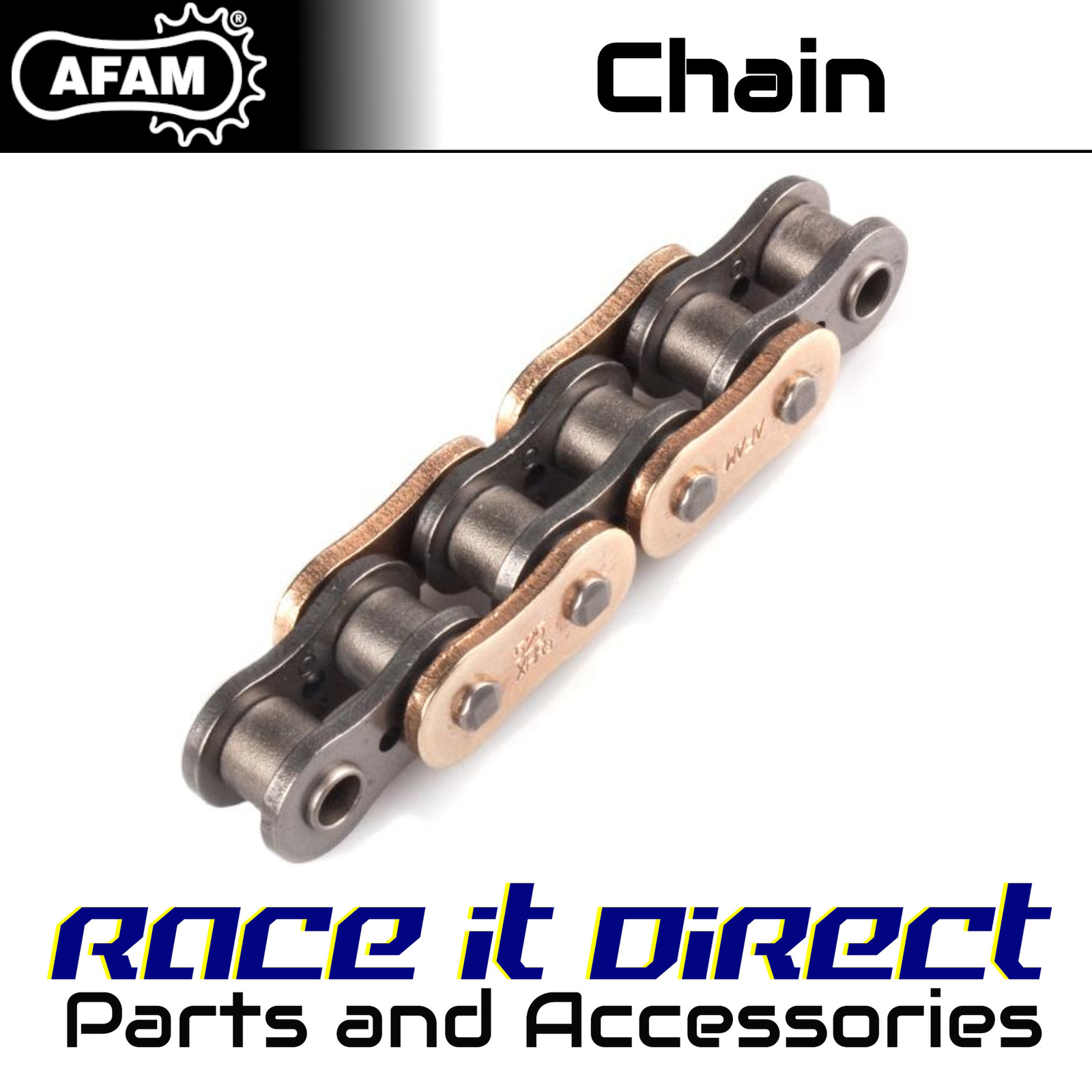 Chain for DUCATI 999 R Xerox 2006 XHR3 Gold AFAM