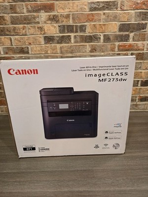 New Canon imageCLASS MF273dw Wireless Black & White All-in-One Laser Printer