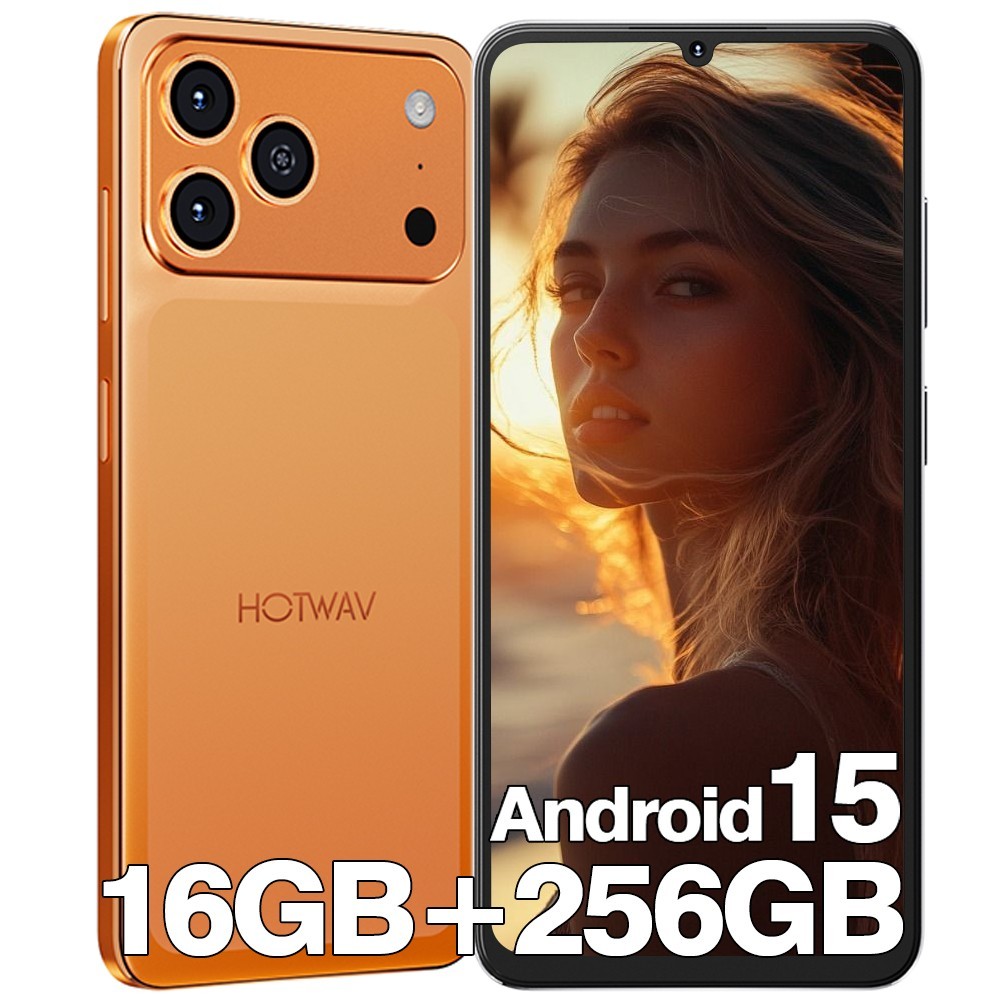 HOTWAV A17 Pro Max Smartphone 16GB+256GB 5160mAh Android Octa Core Handy 120Hz