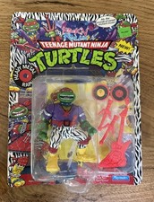 Heavy Metal Raph Rock 'n' Rollin' TMNT 1991 Playmates Action Figure Unpunched