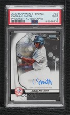 2020 Bowman Sterling Prospect Canaan Smith-Njigba Smith PSA 9 MINT Auto 0x4h