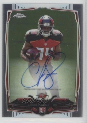2014 Topps Chrome Rookie Auto Charles Sims #191 Auto RC 2u3