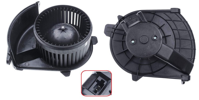 Pulseur d'air de chauffage silencieux pour Renault Kangoo avec turbine à haut rendement