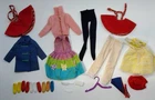 Vintage 1960's Era Skipper Barbie Doll Mixed Clothing & Accessories Lot #5