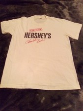 Hershey's Chocolate Lover Vintage Circa 1986 Promo T-Shirt Size S VGUC