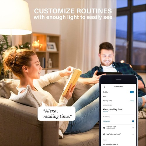 Sengled Alexa Light Bulbs 100W Equivalent, Smart Light Bulbs 1500 LM Bluetooth - Picture 8 of 9
