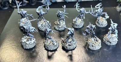 Necrons, 10 Flayed Ones, Alpträume, Warhammer 40k, grundiert