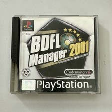 PS1 BDFL Manager 2001 in OVP mit Anleitung Playstation 1