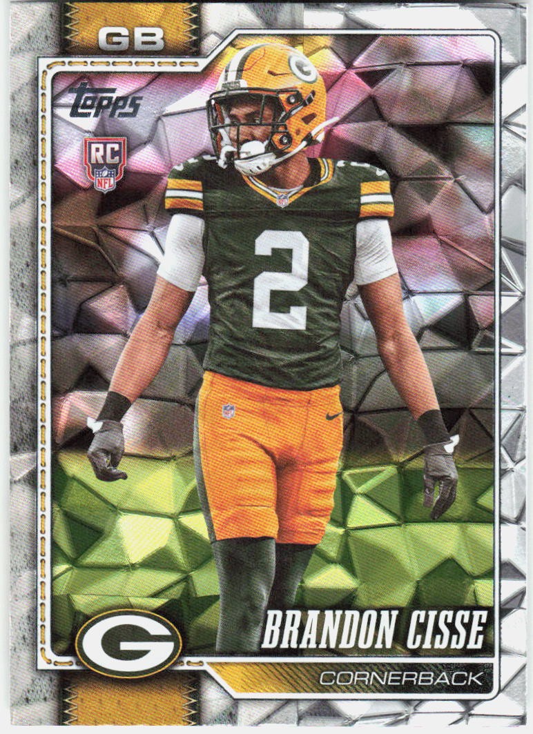 2026 Topps Flagship #375 Brandon Cisse Diamante Foil