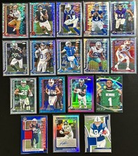 2025 CHROME NFL SILVER PULSAR ROOKIE PATCH AUTO SP /199 /250 LOT X17 TREVEYON RC