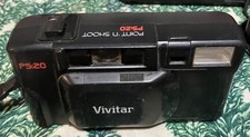 Vintage Vivitar Point  n Shoot PS:20 Film Camera 35mm