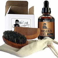 Premium Beard Brush, Comb, Oil-handmade Kit Made In Usa Beard Care 100% Bamboo Premium Beard Brush, Comb, Oil-handmade Kit Made In Usa Beard Care 100% Bamboo