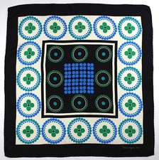 Authentic Vintage "Fran oise Gu rin paris" Scarf