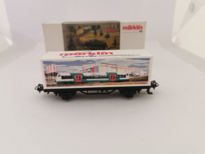 Märklin H0 4482.090 Containerwagen Märklin Center 2004 neuwertig in OVP K023.1