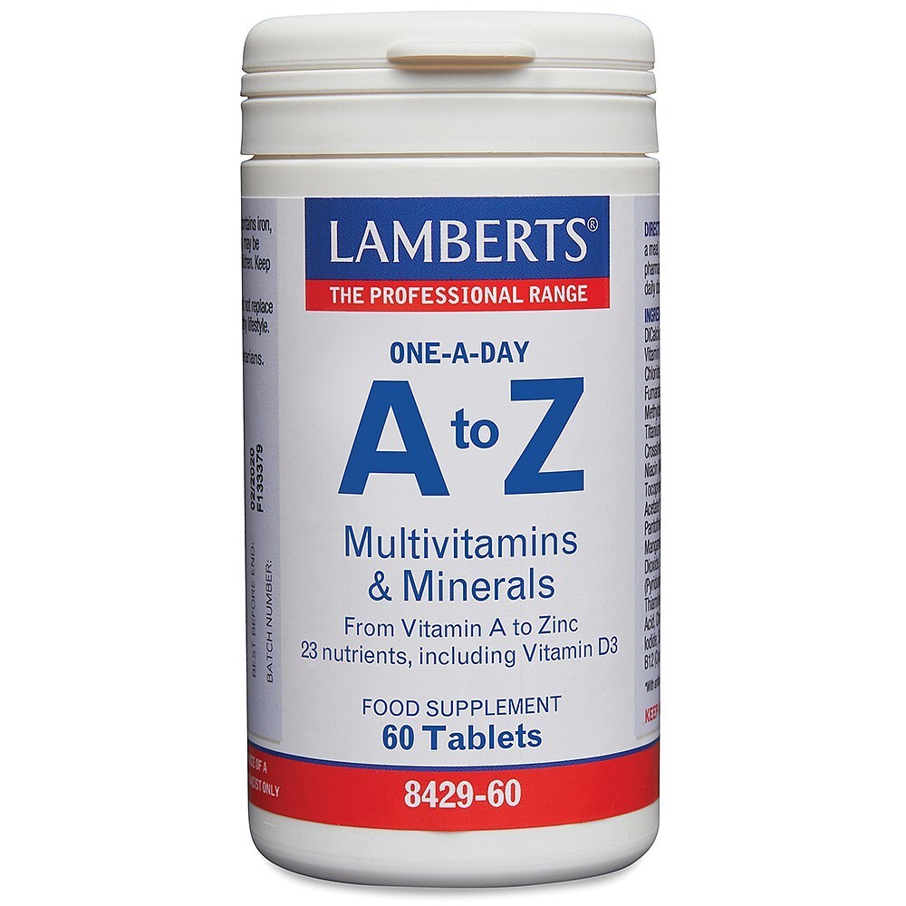 Lamberts A-Z Multivitamins & Minerals 60 Tablets