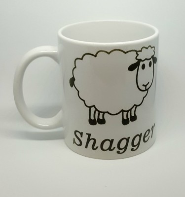 Kaffeebecher Schaf Shagger unhöflicher Erwachsenenhumor lustig frech Geburtstagsgeschenk Geschenk Cu