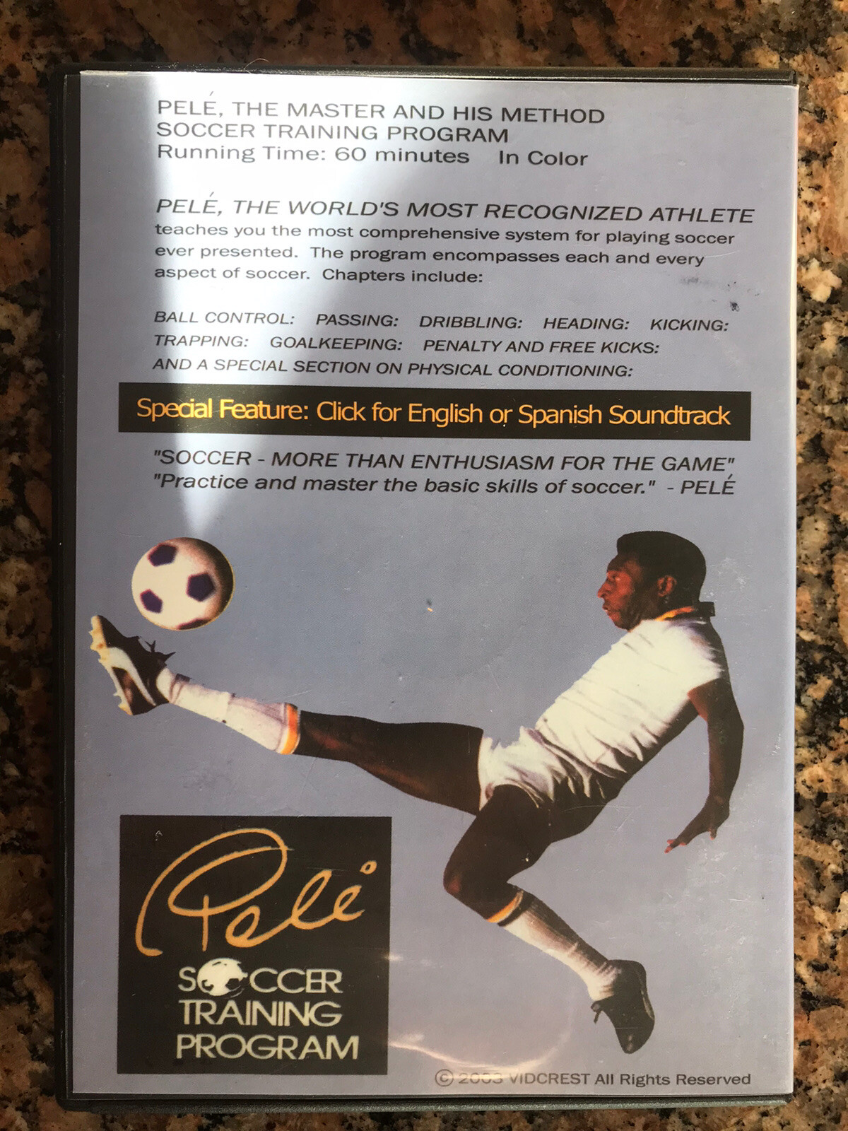 Pele The Master His Method Soccer Training Program Dvd Excellent Condition Ebay Pele The Master His Method Soccer Training Program Dvd Excellent Condition Ebay