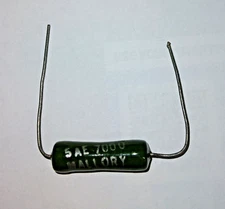 5 Watt 7000 Ohm-Audio Grade Non-Inductive Wirewound Epoxy Coated Axial Resistor