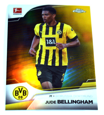 2022-23 Topps Chrome Bundesliga #28 Jude Bellingham Gold Refractor 28/50