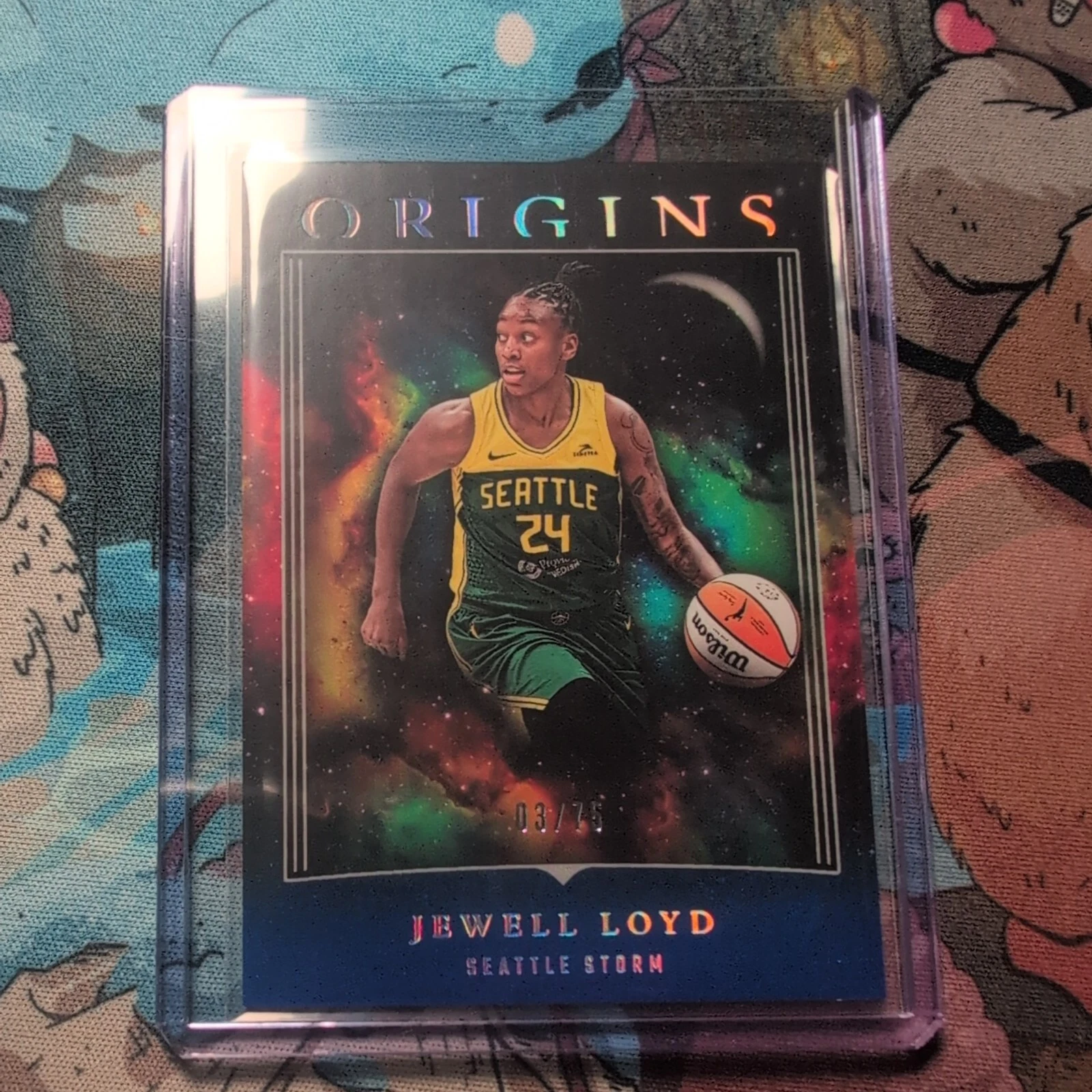 2024 Panini WNBA Origins Jewell Loyd Blue /75 Seattle Storm