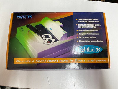 Microtek LightLid 35 - 35mm Slide and Filmstrip Scanning Adapter Slide Scanner
