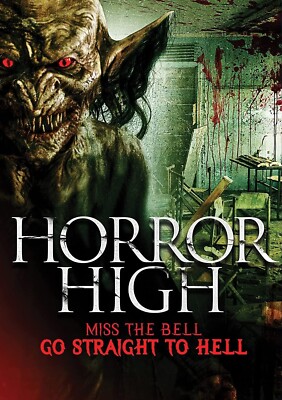 Horror High (DVD, 2022) New, With Sleeve/Slip-Cover, Julian Tejeda
