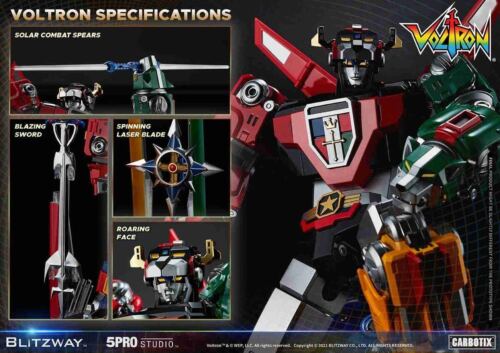 Blitzway 5Pro Studio Voltron 5Pro-Ca-10401 Lion Force Beast King Golion Inspecti - Picture 1 of 3