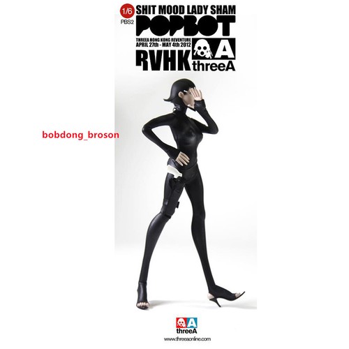 ThreeA 3A RVHK Popbot SHI MOOD LADY SHAM 1/6 Scale Action Figure - Picture 4 of 4
