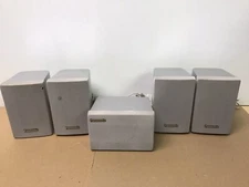 Panasonic SB-AFC95,SB-PC89 Front, Center, Rear Surround Bookshelf Speaker-Silver
